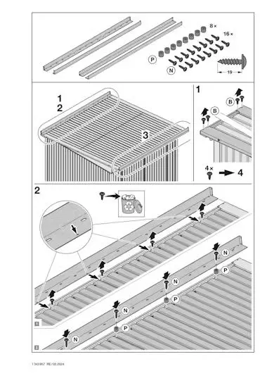 Zöldtető tetőkeret