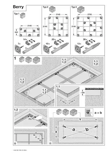 Talajcsavar szett alapozás